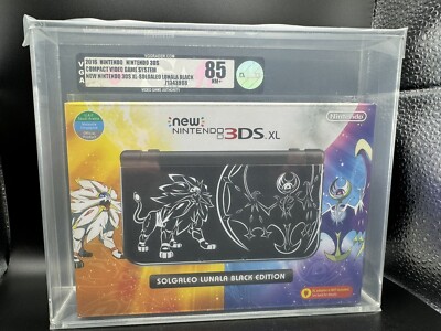 Nintendo 3DS XL Pokemon Sun & Moon Solgaleo Lunala Console VGA 85