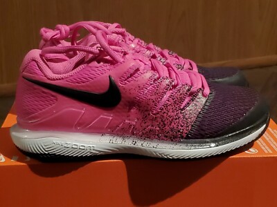 NIKE AIR ZOOM VAPOR X HC SHOES TENNIS FEDERER WOMENS SZ 5 AA8027