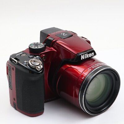 Nikon Digital Camera Coolpix P510 Red Superb | eBay