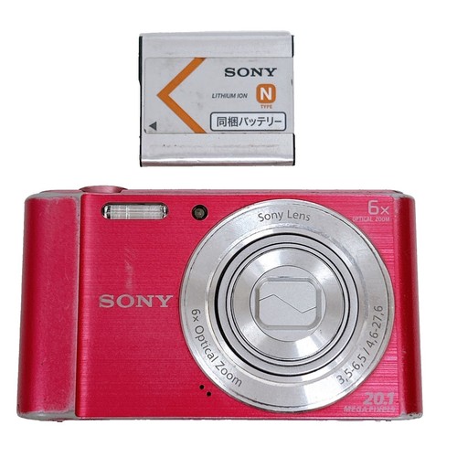 SONY Cyber Shot DSC-T70 Pink Digital Camera language Japanese only