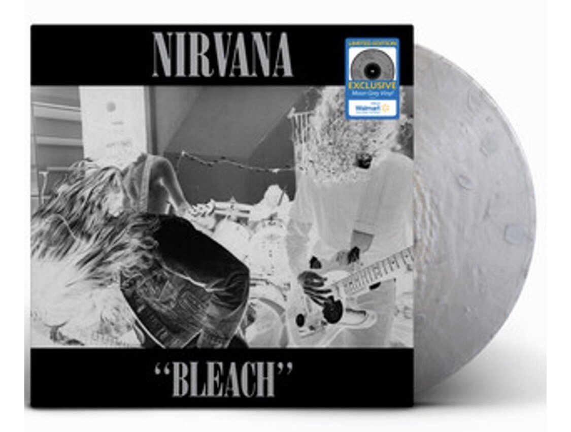 NIRVANA - BLEACH SILVER VINYL 12