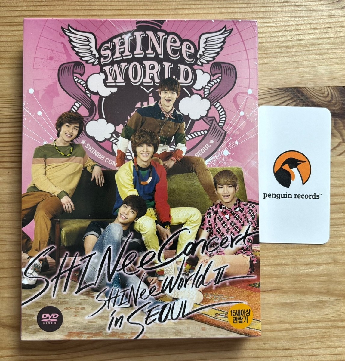 SHINee 2nd CONCERT - SHINee WORLD II in SEOUL DVD KOREA EDITION