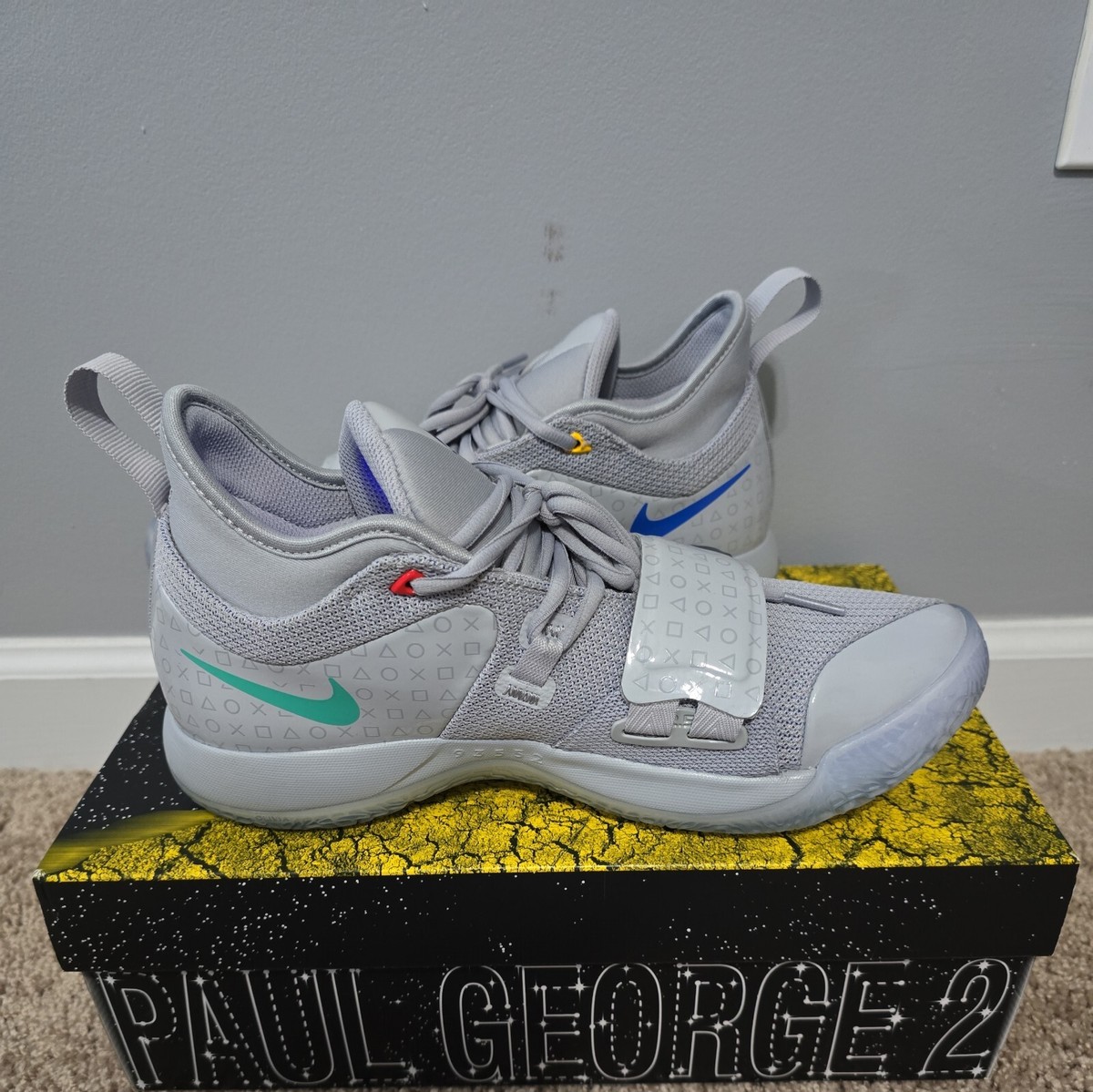 Size 8.5 - Nike PlayStation x PG 2.5 Wolf Grey 191888739264| eBay
