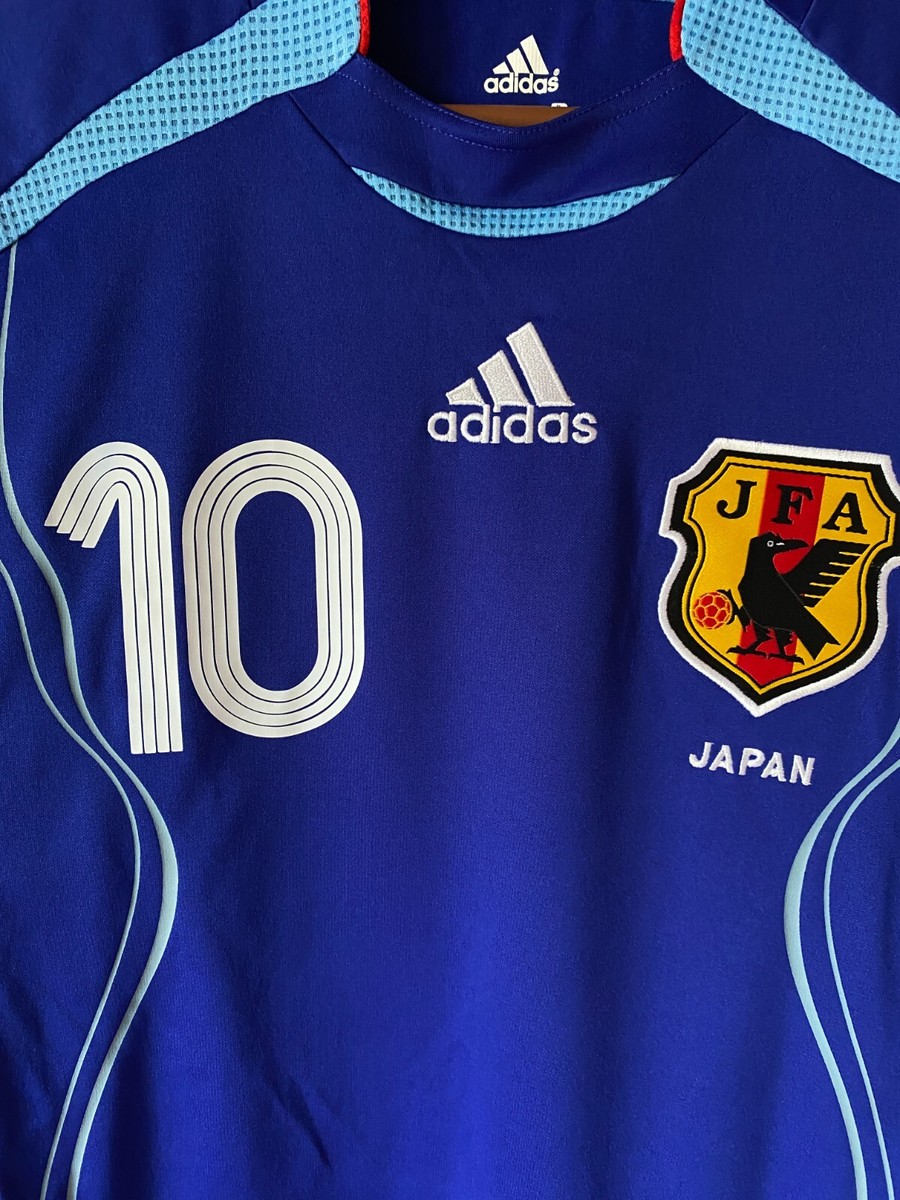 JAPAN 2006 2008 Home Football Shirt #10 NAKAMURA Jersey Adidas