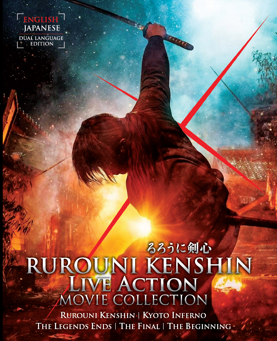 Rurouni Kenshin Live-Action Movie 1 - 5 | Movies | DVD | Dual