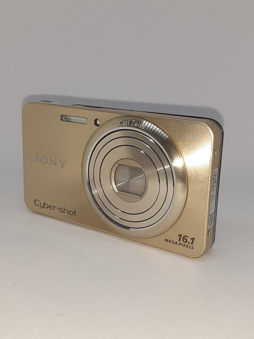 SONY Cyber Shot DSC-W570 Gold Digital Camera Japanese language