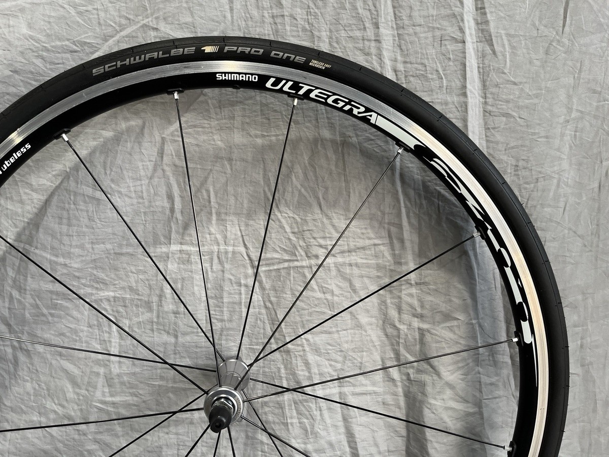 Shimano Ultegra WH-6700 Wheelset 700c Tubeless 130 / 100 / QR Rim