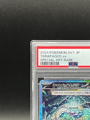 PSA 10 Terapagos ex SAR 130/102 sv7 Stellar Miracle Pokemon Card