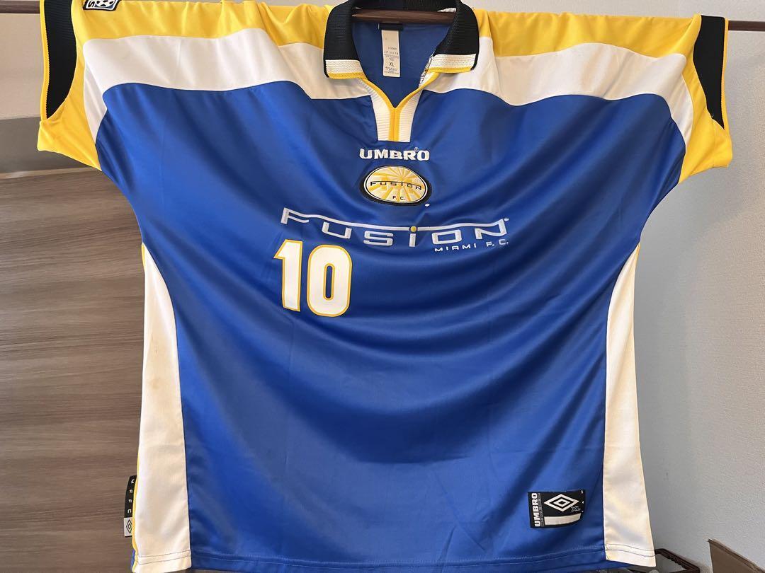 Valderrama #10 Miami Fusion Jersey MLS Umbro XL Rare Vintage 1999