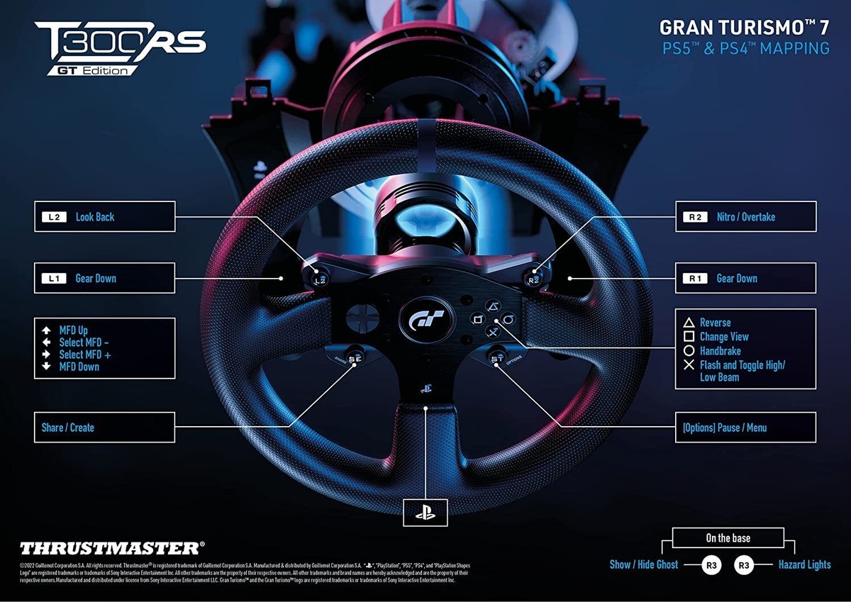 Thrustmaster T300RS GT Edition Racing Wheel PS5PS4PC JP