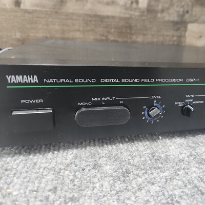 Yamaha DSP-1 Natural Sound Digital Sound Field Processor Tested