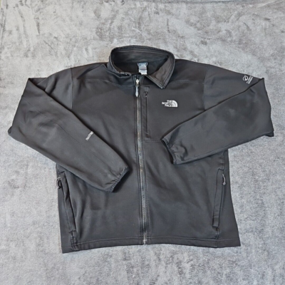 The North Face Flight Series Jacket Black Full Zip TKA Stretch
