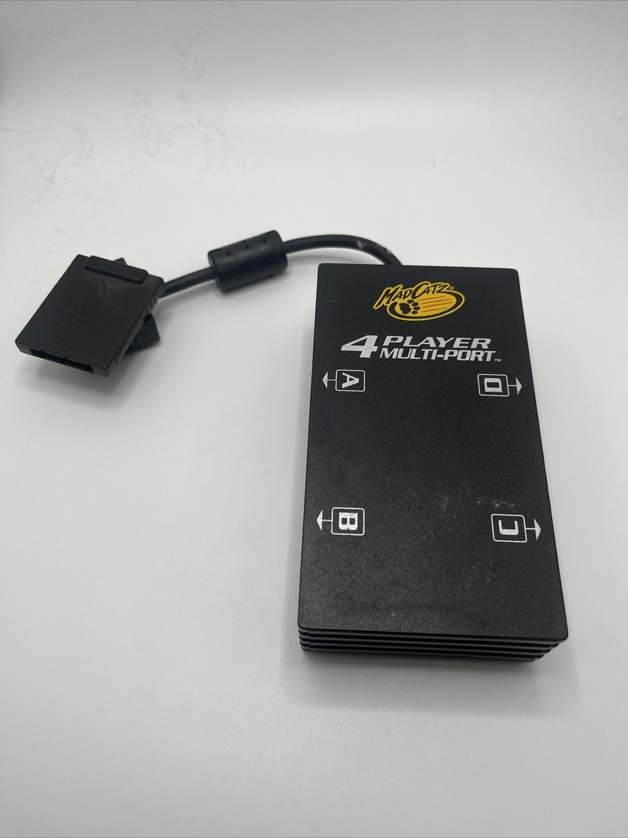 Sony PlayStation 1 2 PS1 PS2 4 player multiport multitap MadCatz