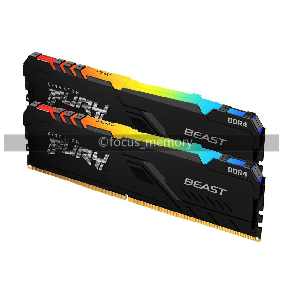 Kingston FURY Beast 32GB (2x16 GB) 288Pin DDR4 3200 PC4-25600 RGB