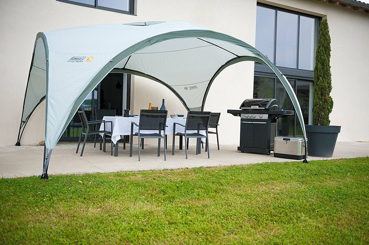 Coleman event shelter gazebo sun shade XL 15 x 15/ 4.5m | eBay