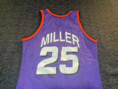 Rare VTG 90s Phoenix Suns OLIVER MILLER #25 Champion Jersey Mens