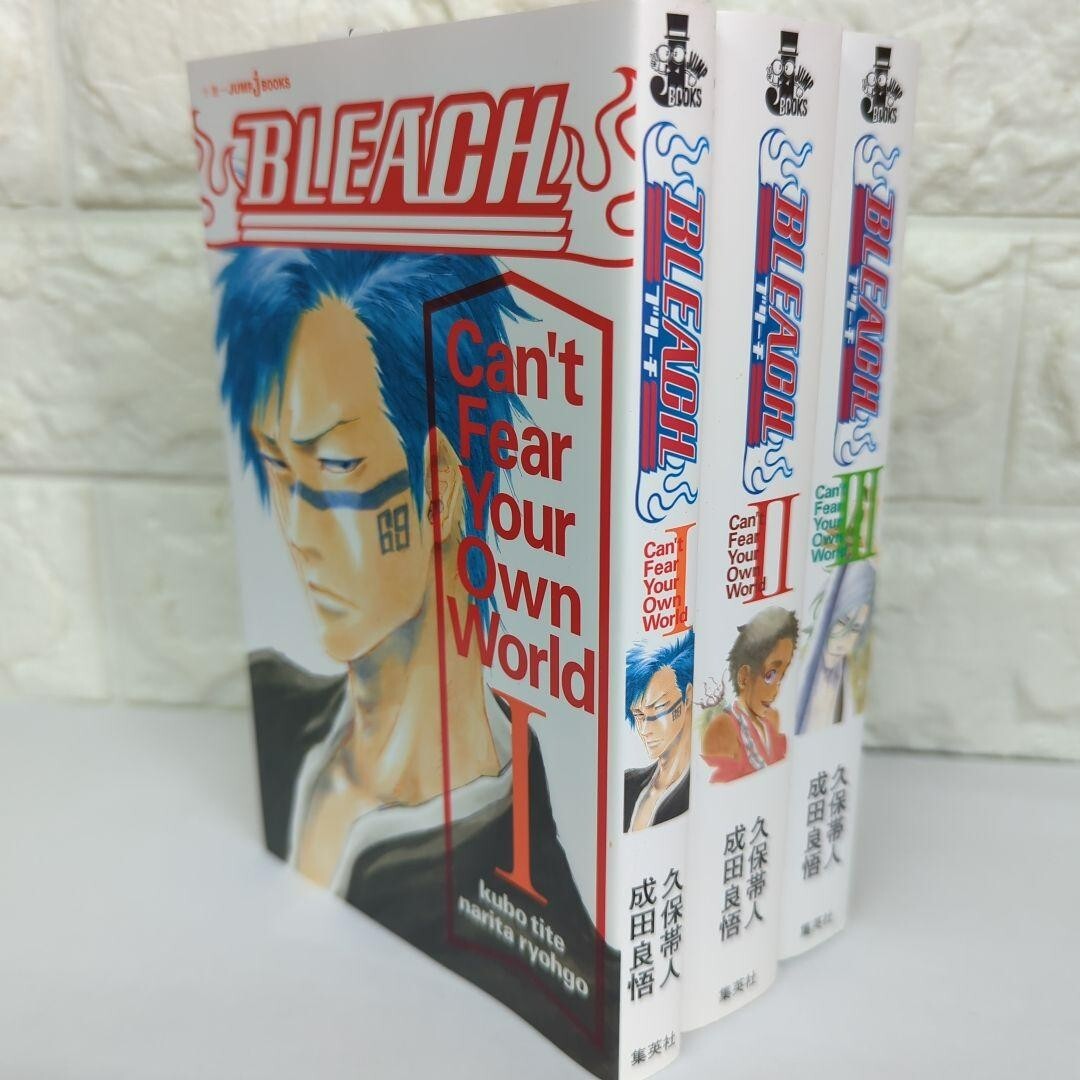 BLEACH Can't Fear Your Own World Vol. 1-3 Complete set Tite Kubo