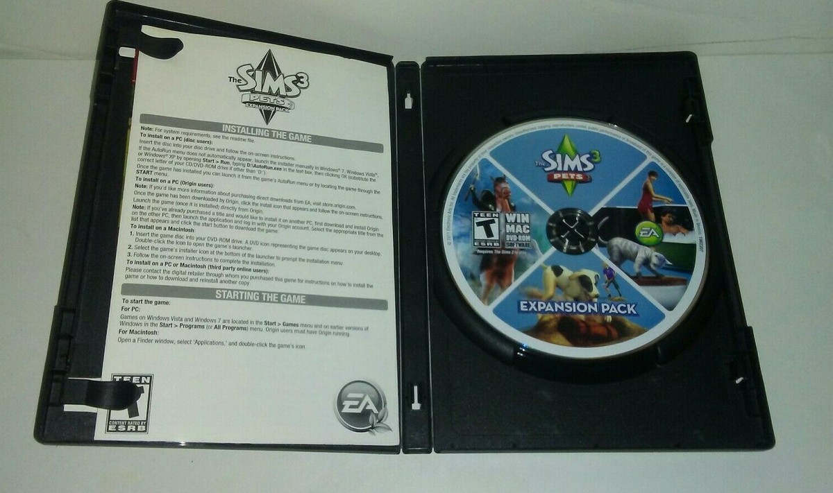 The Sims 3: Pets Expansion Pack PC Limited Edition | eBay