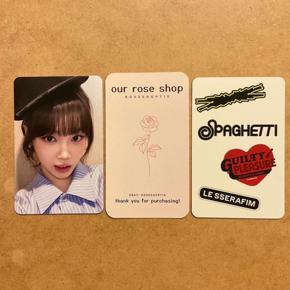 LE SSERAFIM Spaghetti 1st Single Album hello82 Popup Official