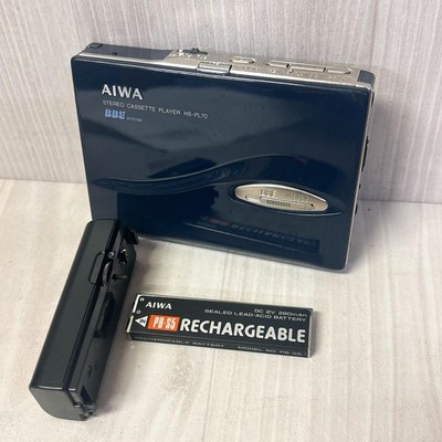 Aiwa HS-PL70 Stereo Cassette Player – Power On Confirmed (No Box