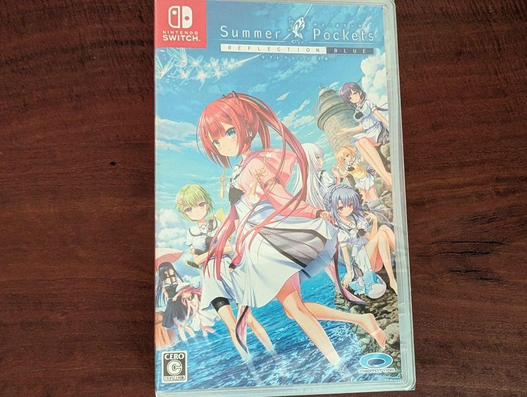 Summer Pockets Reflection Blue Nintendo Switch Visual Novel Japan