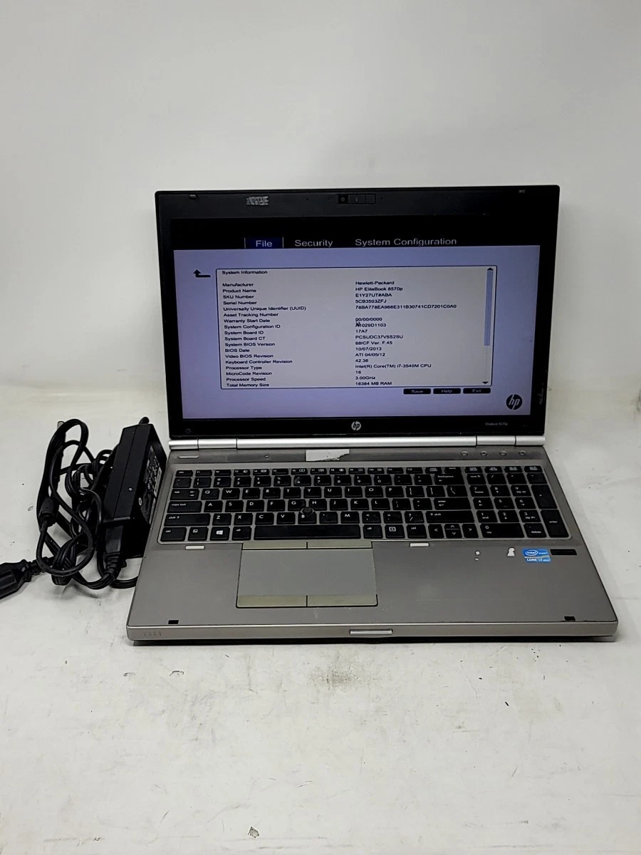 Hp Elitebook 8570p for sale | eBay