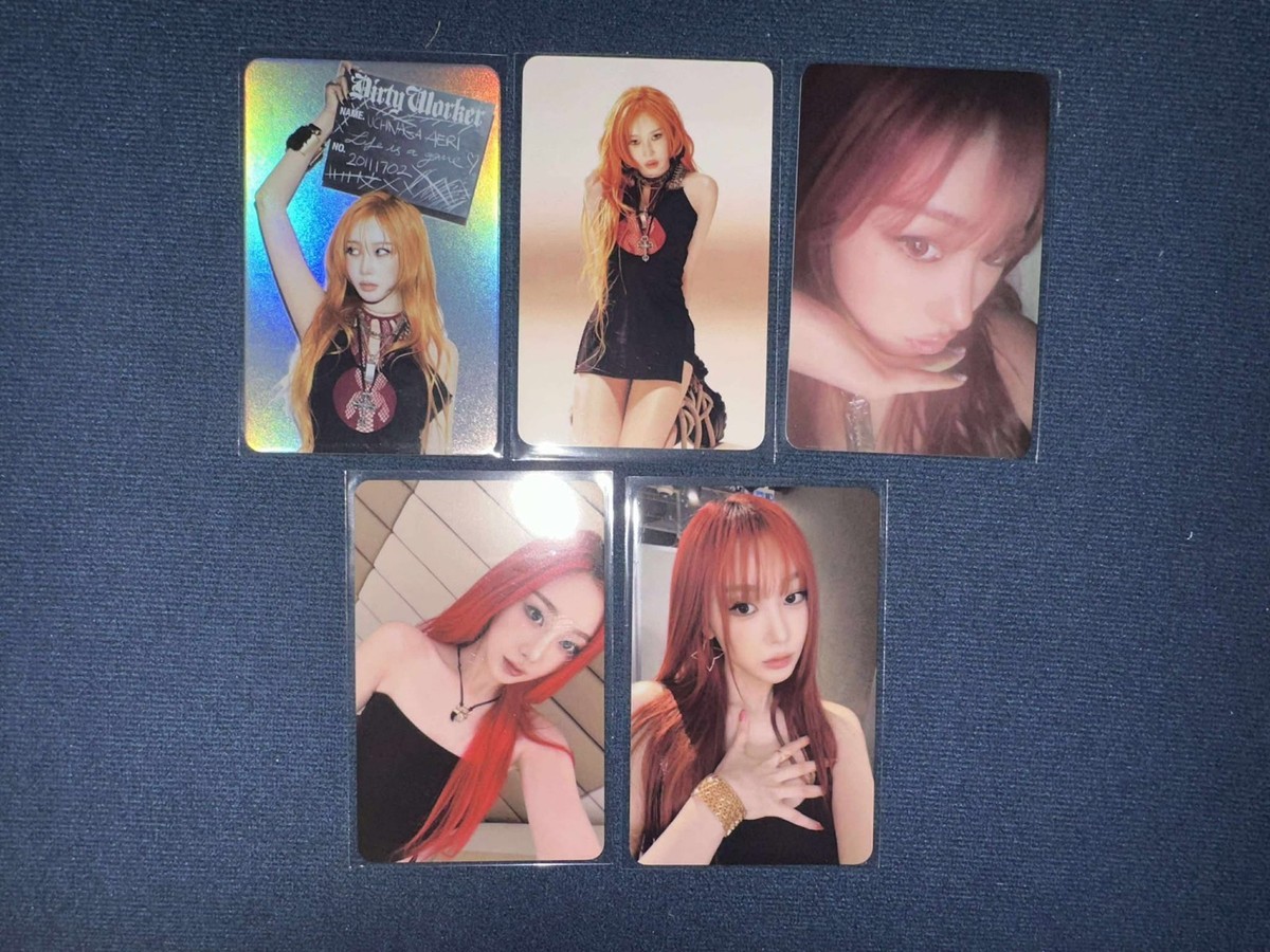 AESPA OFFICIAL DIRTY WORK ALBUM QQ MUSIC LUCKY DRAW PHOTOCARD | eBay