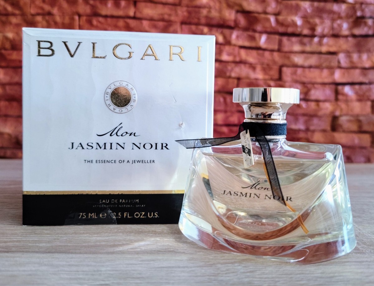 Bvlgari Mon Jasmin Noir Eau de Parfum For Women 75ml 2.5 fl oz NIB