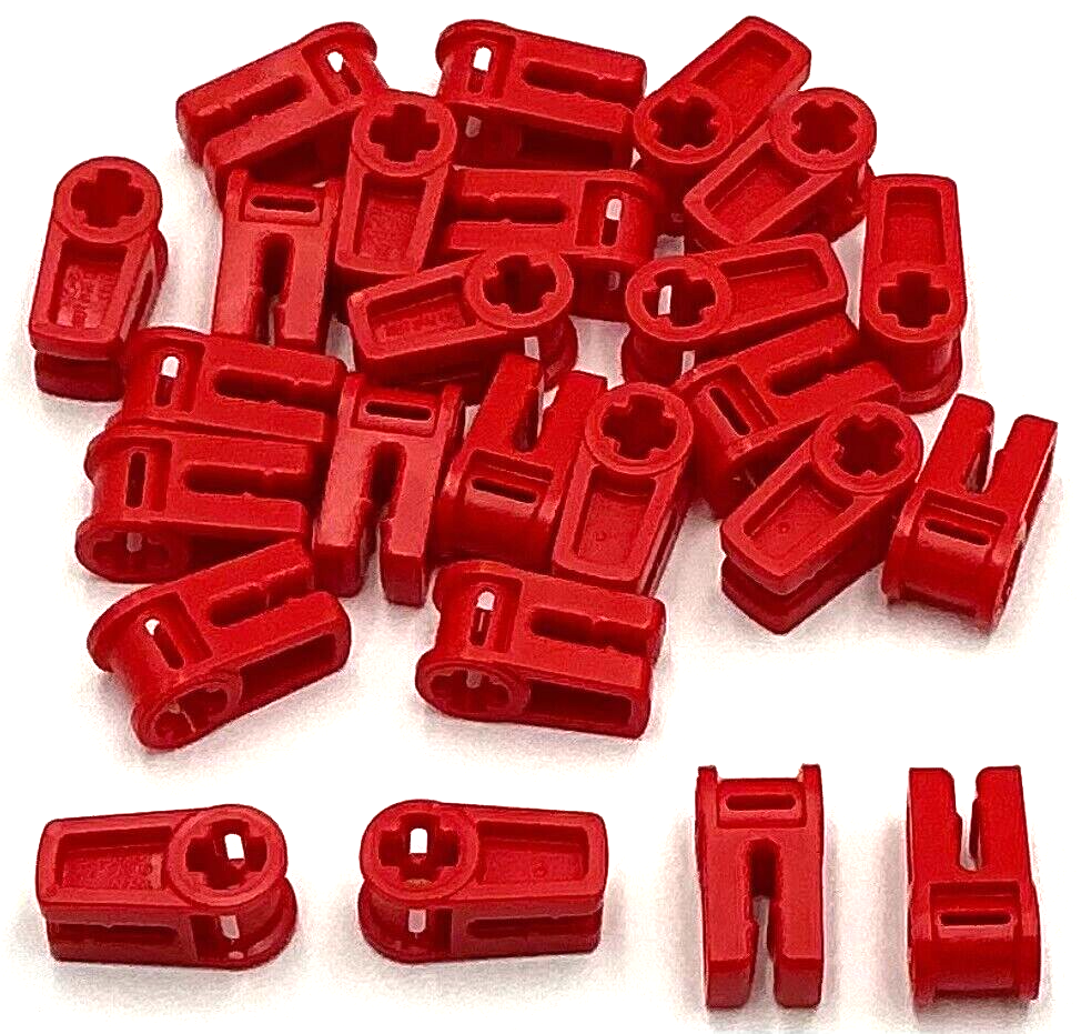 Lego 25 New Red Technic Axle and Wire Connector Pieces | eBay