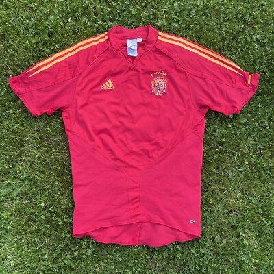 Raul #7 Spain 2004 2006 Home Football Soccer Shirt Jersey Camiseta
