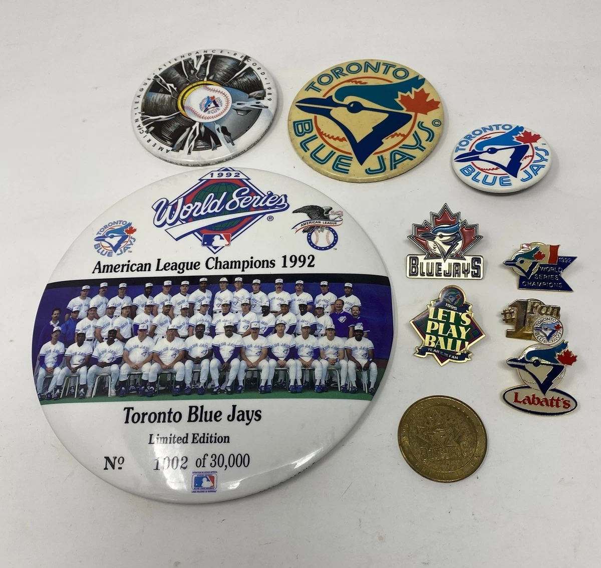 Toronto Blue Jays Baseball 1992 Vintage Sports Pins for sale | eBay