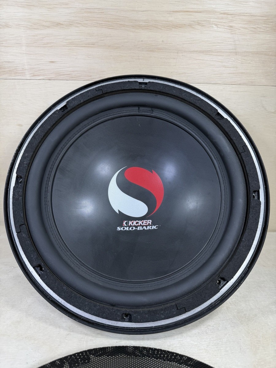 激レア KICKER SOLO-BARIC S12C 12インチサブウーファー 激レアKICKER