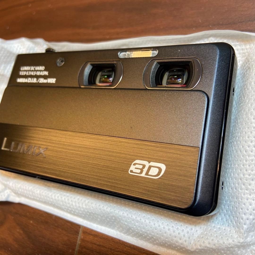 Panasonic LUMIX DMC-3D1 12.1MP Digital Camera - Black for sale