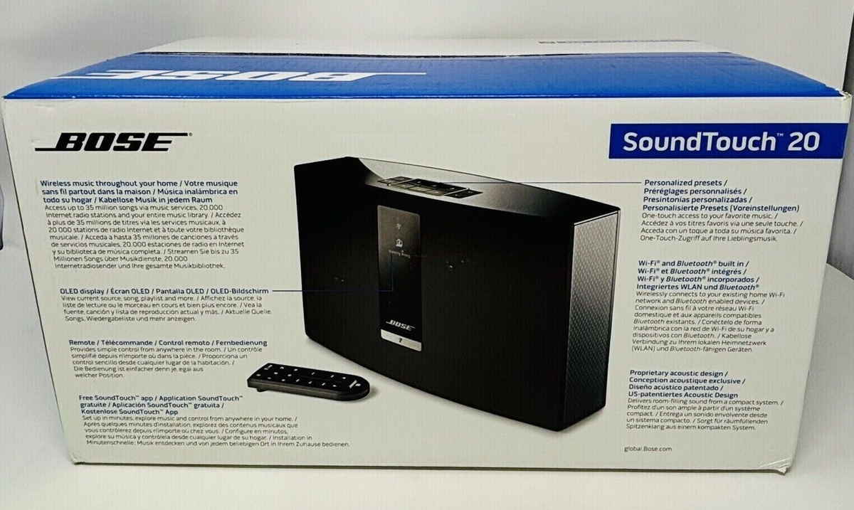 Bose SoundTouch 20 Series III Bluetooth Wireless Music System with