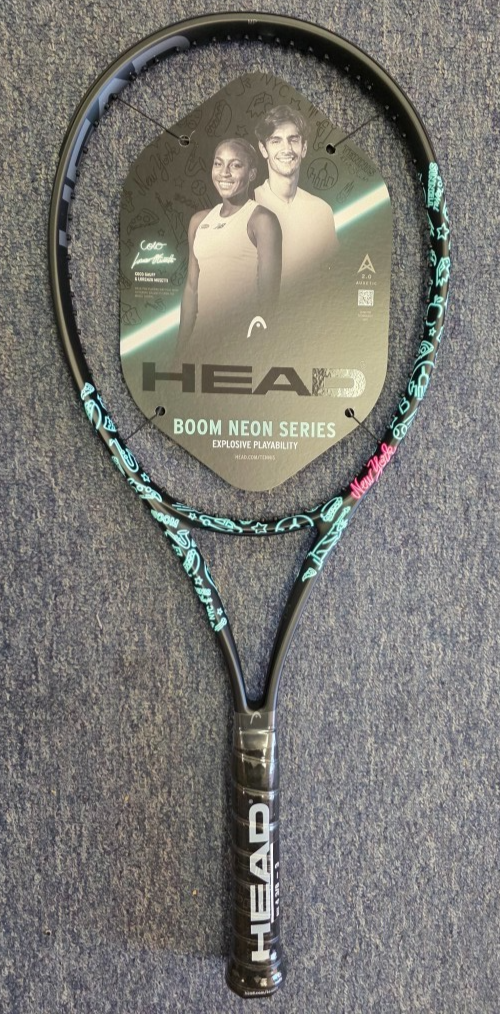 2025 Head Boom MP NEON Tennis Racket Unstrung 4 1/4