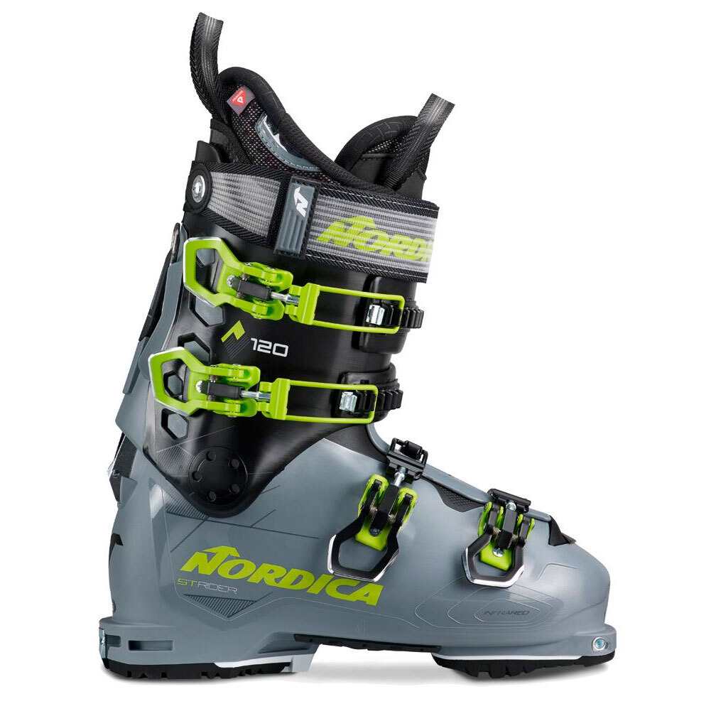 NORDICA Men's Strider 120 Dyn Gray/Black/Green Ski Boot