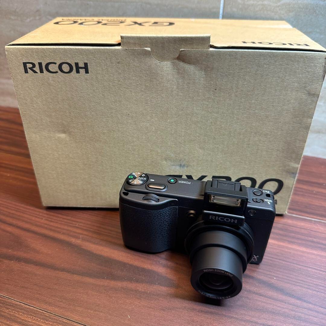 Ricoh Caplio GX200 12.1MP Digital Camera - Black for sale online
