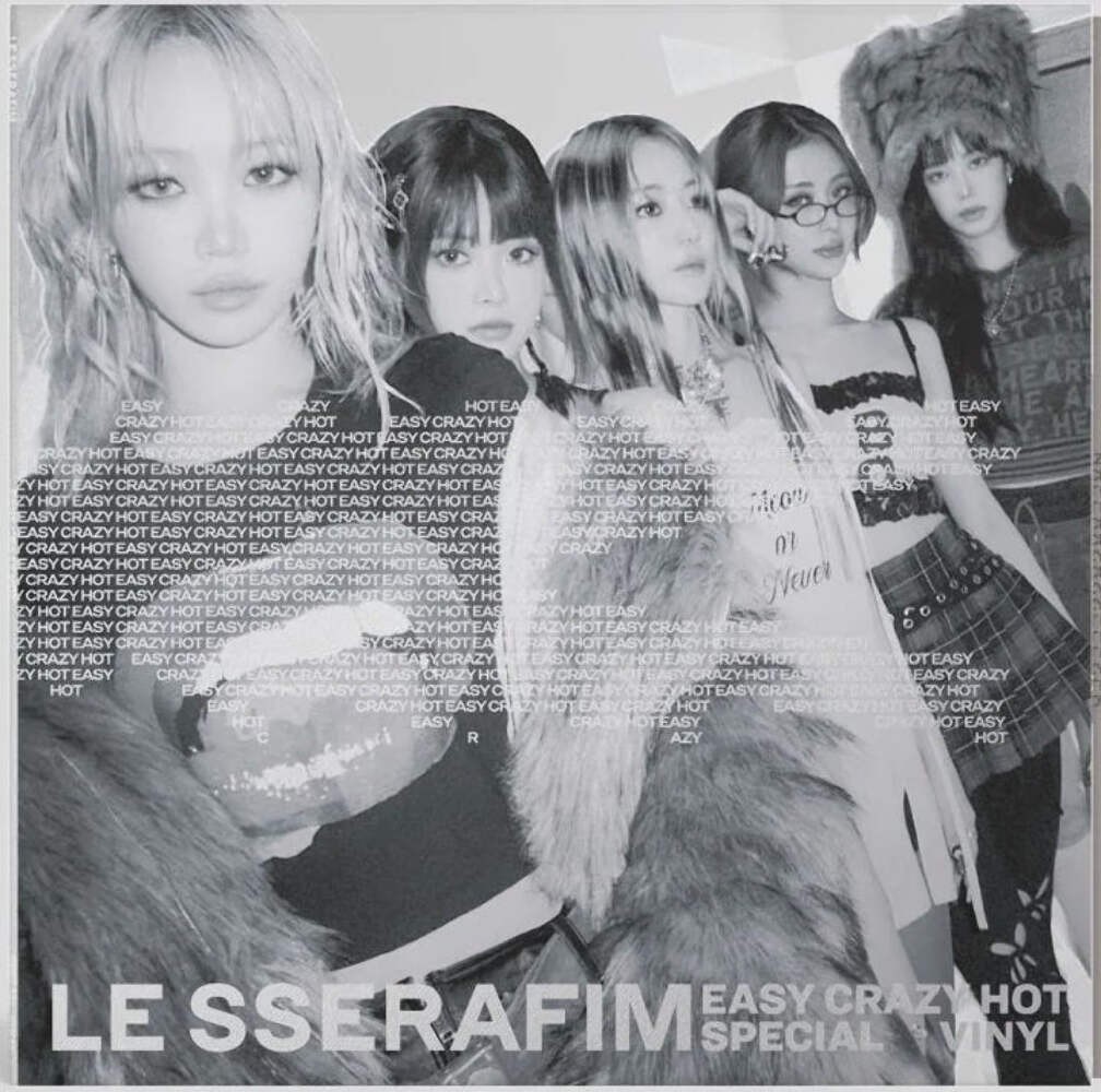 LE SSERAFIM - Easy-Crazy-Hot [Indie-Exclusive Silver White] NEW