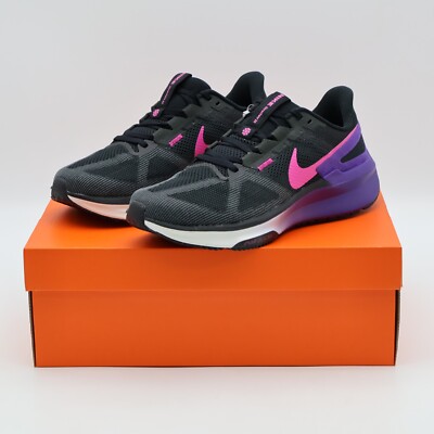DJ7883-010 Nike Structure 25 Black Anthracite Field Purple Laser