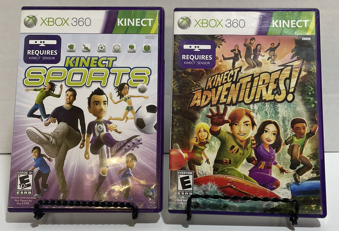 Xbox 360 Kinect Sports & Adventure Bundle Complete Verified
