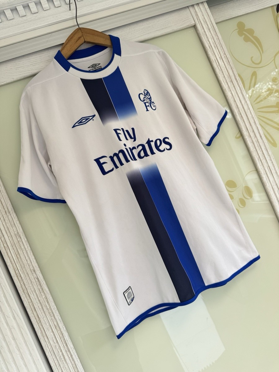 Vintage Chelsea 2003-2004 Away Soccer Jersey Football Kit Shirt