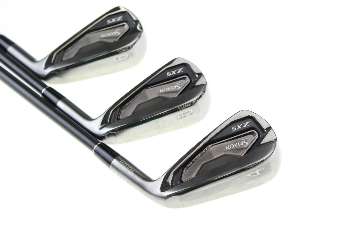 Srixon ZX5 MK ll Black Chrome Iron Set 4-PW Stiff Right-Handed