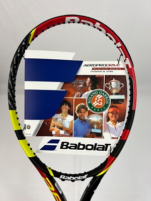 NEW Babolat Aeropro Drive 2013 French Open, 4 1/4 | eBay