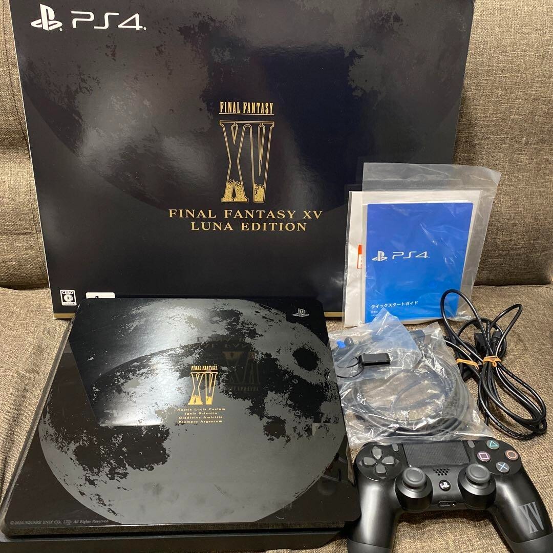 Sony PS4 FINAL FANTASY XV LUNA EDITION 1TB Console /w Box Region