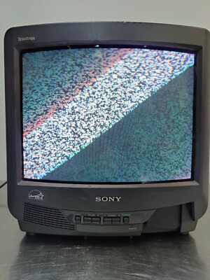 Retro Sony Trinitron Color Gaming TV 13