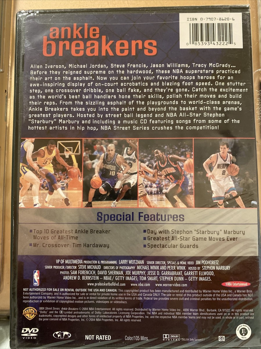 NBA Street Series - Ankle Breakers DVD / CD Set 85393432225| eBay