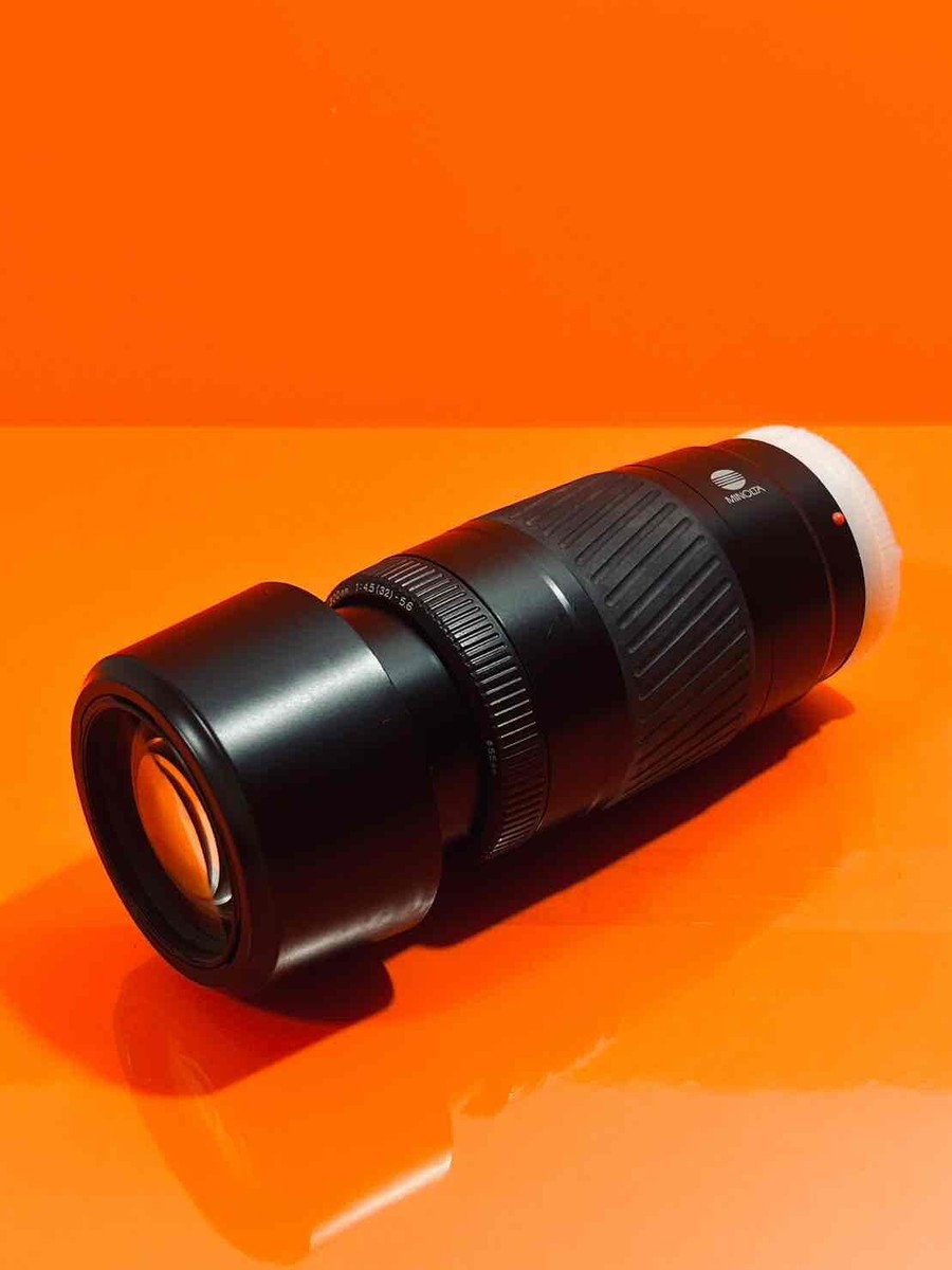 NearMint】Minolta AF Zoom 75-300 Lens 1.5m/4.9ft Tested fromJAPAN