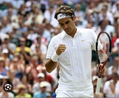 Nike Roger Federer RF 2010 Wimbledon Tennis Polo Shirt Medium Rafa