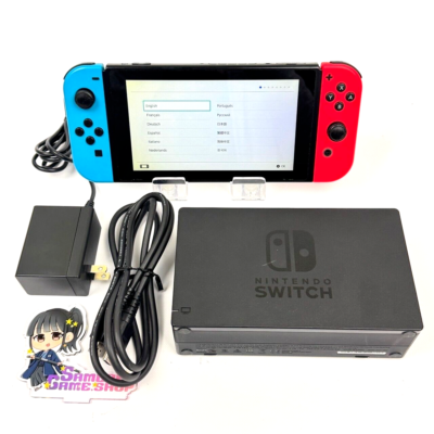 Nintendo Switch Low Serial HAC-001 Console Appearance Defects Set