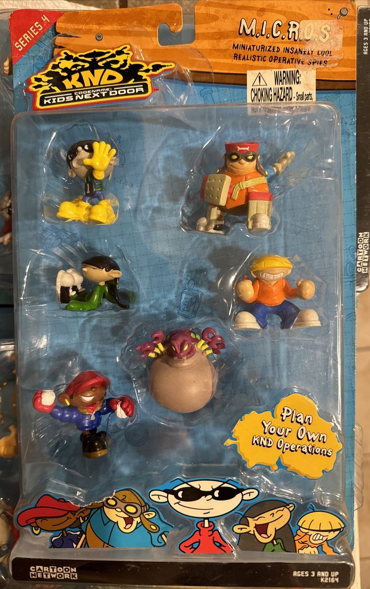 KND Codename Kids Next Door M.i.c.r.o.s. MICROS Figure Set Series